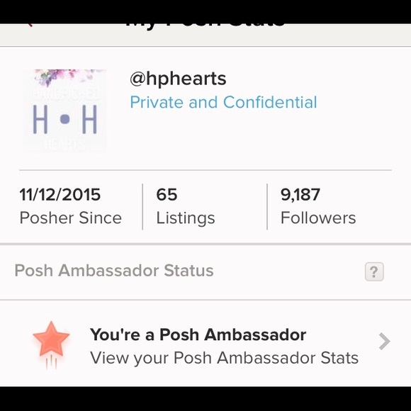 I’M A POSH AMBASSADOR! - Picture 2 of 2